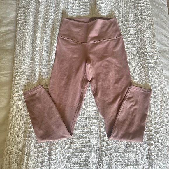 Varley FreeSoft High-Rise Leggings 25” inseam / Deep Taupe / Bestseller / Size S - Picture 12 of 12